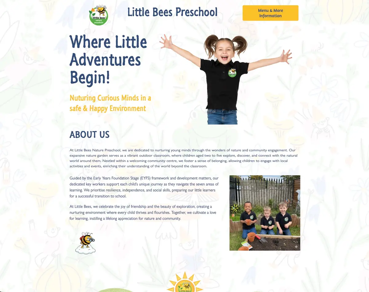 Little Bees website